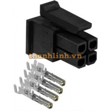 4-PIN PLUG WITH CONTACT TERMINALS (PR4MK04K)