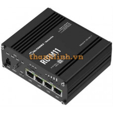 Router 3G/4G công nghiệp Teltonika RUTM11 Dual SIM 4G LTE CAT6, hỗ trợ wifi 5 chuẩn 802.11ac Wave2