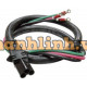 Cáp Battery cable for 5-11kVA on one side free (900mm) hiệu Socomec NRT-OP-CBL11F