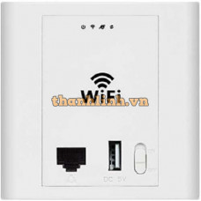 NetMax NM-325 Wireless Access Point trong tường, tốc độ 300Mbps, cổng sạc USB 5V