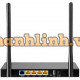 NetMax NM-T830 (NM-T550) 300Mbps Wireless Router 2 Anten Công suất cao Xuyên tường 1000mW (30dBm)