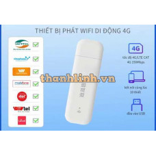 USB Phát WiFi 3G/4G Dongle NetMax UF01 / U3 Tốc Độ 150Mbps