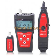 NF-300 Bộ Test Dây, Đo Chiều Dài Dây, Dò Dây Có Màn Hình LCD: cáp mạng, cáp thoại, cáp đồng trục hiệu Noyafa