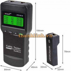 NF-8108-M Bộ Test Dây Mạng có màn hình LCD hiển thị (1 bộ Master , 8 bộ Remote) hiệu Noyafa