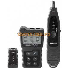 NF-8209 Bộ Test Dây, Đo Chiều Dài Dây, Dò Dây, PoE Có Màn Hình LCD: cáp mạng hiệu Noyafa