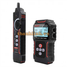 NF-8209S Bộ Test Dây, Đo Chiều Dài Dây, Dò Dây, PoE Có Màn Hình LCD: cáp mạng hiệu Noyafa