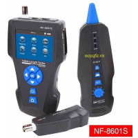NF-8601S Bộ Test Dây, Đo Chiều Dài, Dò Dây Có Màn Hình LCD: cáp mạng, cáp thoại, cáp đồng trục hiệu Noyafa
