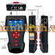 NF-8601W Bộ Test Dây, Đo Chiều Dài, Dò Dây Có Màn Hình LCD, 8 bộ remote: cáp mạng, cáp thoại, cáp đồng trục hiệu Noyafa