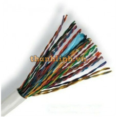 Cáp mạng AMP Category 5e UTP Cable , 25-Pair , 24AWG , Solid , CMR , 305m , White 1499418-1