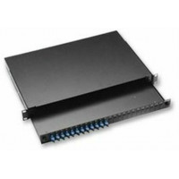 Khay tủ rack gắn cáp quang AMP , 1U , Duplex SC , 12-Fiber , MM 2-1206138-4