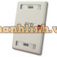 Mặt nạ 1-port Faceplate COMMSCOPE (272368-1)