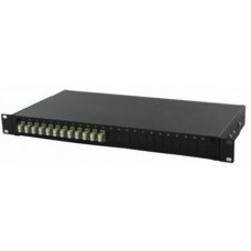 Khay tủ rack gắn cáp quang Compscope AMP , Light Metal , Duplex SC , 4-Fiber , MM 84751-2