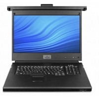 18.5-inch LCD Console Tray with analog 16-port KVM , CFP185KMM16-202