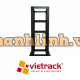 Tủ mạng Vietrack 2 Posts Open Rack 20U , Black VRO20-200