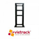 Tủ mạng Vietrack 2 Posts Open Rack 36U , Black VRO36-200