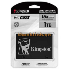 Ổ cứng SSD Kingston KC600 1024GB 2.5 inch SATA3 (Đọc 550MB/s - Ghi 520MB/s) - (KC600/1024GB)