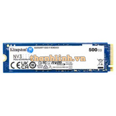 Ổ SSD Kingston NV3 500Gb (NVMe PCIe/ Gen4x4 M2.2280/ 5000MB/s/ 3000MB/s)