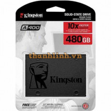 Ổ SSD Kingston SA400 480Gb (SATA3/ 2.5Inch/ 500MB/s/ 450MB/s)