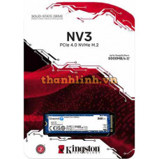 Ổ cứng SSD Kingston SNV3S 4TB NVMe M.2 2280 PCIe Gen 4x4 (Đọc 6000MB/s - Ghi 5000MB/s) - (SNV3S/4000G)