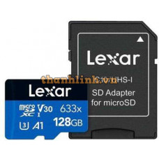 Thẻ nhớ giám sát Micro SD 128GB Lexar LSDMI128BB633A Class 10 UHS-I