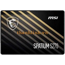Ổ cứng SSD MSI SPATIUM S270 240GB 2.5-Inch SATA III SPATIUM-S270-240GB
