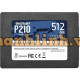 Ổ cứng SSD 512GB PATRIOT P210S512G25