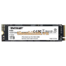 Ổ cứng SSD 1TB PATRIOT M.2 2280 PCIe Gen 3 x 4 P300P1TBM28