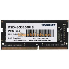 RAM Laptop DDR4-3200 8GB PATRIOT PSD48G320081S