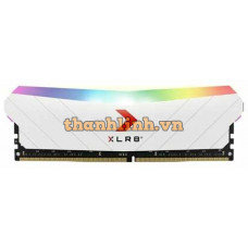 Bộ nhớ RAM PNY XLR8 RGB DDR4 8GB 3200MHZ WHITE (MD8GD4320016XRGBW)