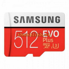 Thẻ nhớ Micro SD 512GB SAMSUNG Evo Plus U3 Class 10 – 100MB/s