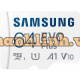 Thẻ nhớ MicroSD 64GB SAMSUNG MB-MC64KA/APC