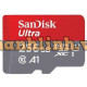 Thẻ nhớ giám sát Micro SD 256Gb SanDisk Ultra SDSQUA4-256G-GN6MN