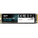 Ổ SSD Silicon SP256GBP34A60M28 A60 256G (NVMe PCIe/ Gen3x4 M2.2280/ 2200MB/s/ 1600MB/s)