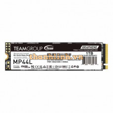 Ổ cứng SSD Teamgroup MP44L 1TB M.2 2280 PCIe 4.0x4 (Đọc 5000MB/s, Ghi 4500MB/s) - (TM8FPK001T0C101)