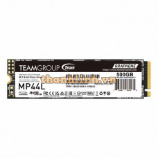 Ổ cứng SSD Teamgroup MP44L 500GB M.2 2280 PCIe 4.0x4 (Đọc 5000MB/s, Ghi 2500MB/s) - (TM8FPK500G0C101)