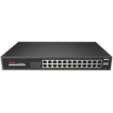 Switch POE 24 cổng ONV 1G + 2 port uplink 1000M Công xuất 250W - mã: H3024PF