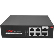 Switch POE 4 cổng ONV 1G + 2 port uplink 1000M Công xuất 65W - mã: H3064PS