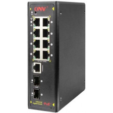Thiết bị chuyển mạch 8 Port 10/100/1000M Industrial Managed PoE Switch(POE Power Management、Looped Network、Aggregation Switch) ONV IPS33108PFM