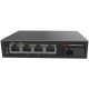 Thiết bị chuyển mạch 5 Ports PoE Switch Series with 4 PoE Ports ONV POE31004PF