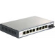 Thiết bị chuyển mạch 9 Ports PoE Switch Series with 8 PoE Ports ONV POE31008PF