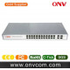 Thiết bị chuyển mạch 26 Ports PoE Switch with 24X100M PoE Ports+2GE/2 Gigabit Fiber Ports ONV POE31024P