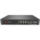 Thiết bị chuyển mạch 10 Ports PoE Switch with 8X100M PoE Ports+1GE/2 Gigabit / Fiber Ports ONV POE31108