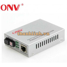 Thiết bị chuyển đổi Single Port PoE Media Converter Series ONV POE33001PF-at