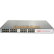 Thiết bị chuyển mạch 16 Ports PoE Mid-span Injector ONV PSE31016-at
