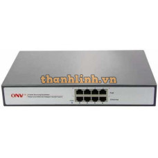 Thiết bị chuyển mạch 4 Ports PoE Mid-span Injector ONV PSE3104G-at