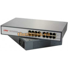 Thiết bị chuyển mạch 8 Ports PoE Mid-span Injector ONV PSE3108G