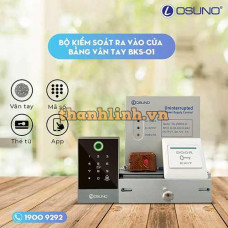 Bộ Kiểm Soát Vân Tay Cho Nhà Trọ OSUNO BKS-01