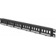 Thanh quản lý NK Modular Patch Panel, faceplate with label, Flat, 24 Port, 1 RU Panduit NKFPL24