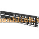 Thanh quản lý NK Modular Patch Panel, faceplate with label, Flat, 48 Port, 2 RU Panduit NKFPL48