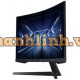 Màn hình cong 1000R, 27", 2K (2560x1440) SAMSUNG Mã hàng LC27G55TQWEXXV